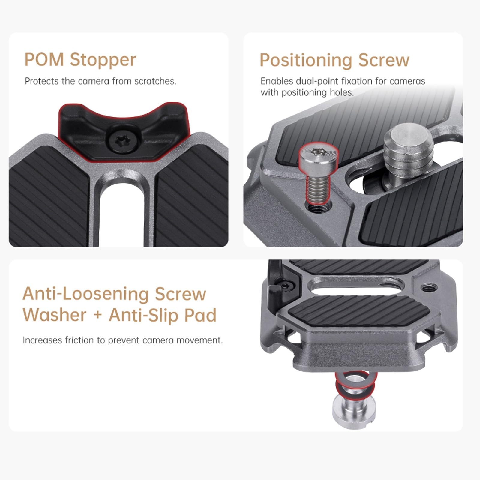 Amazon | FALCAM F38 クイックリリース カメラ プレート キット RS4